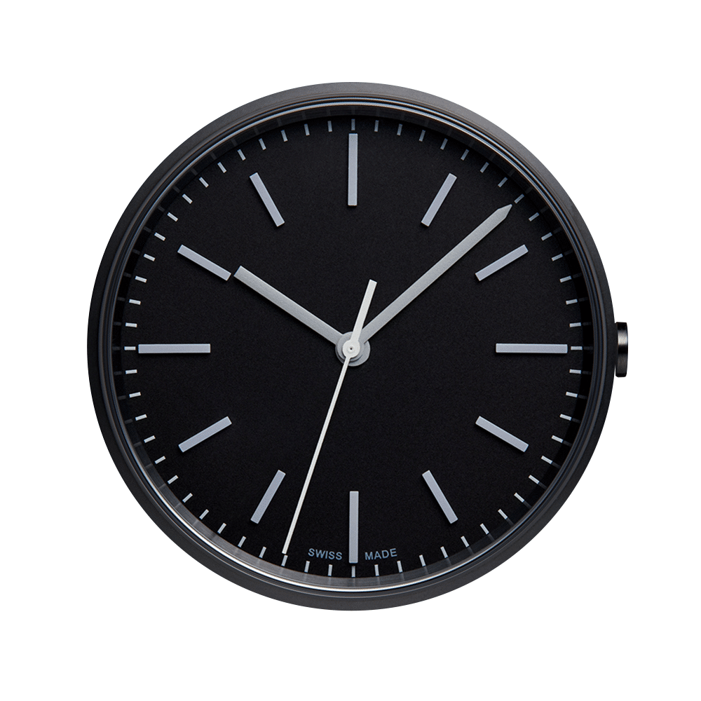 Face31.png M37 PreciDrive three-hand watch in PVD black - Image 1