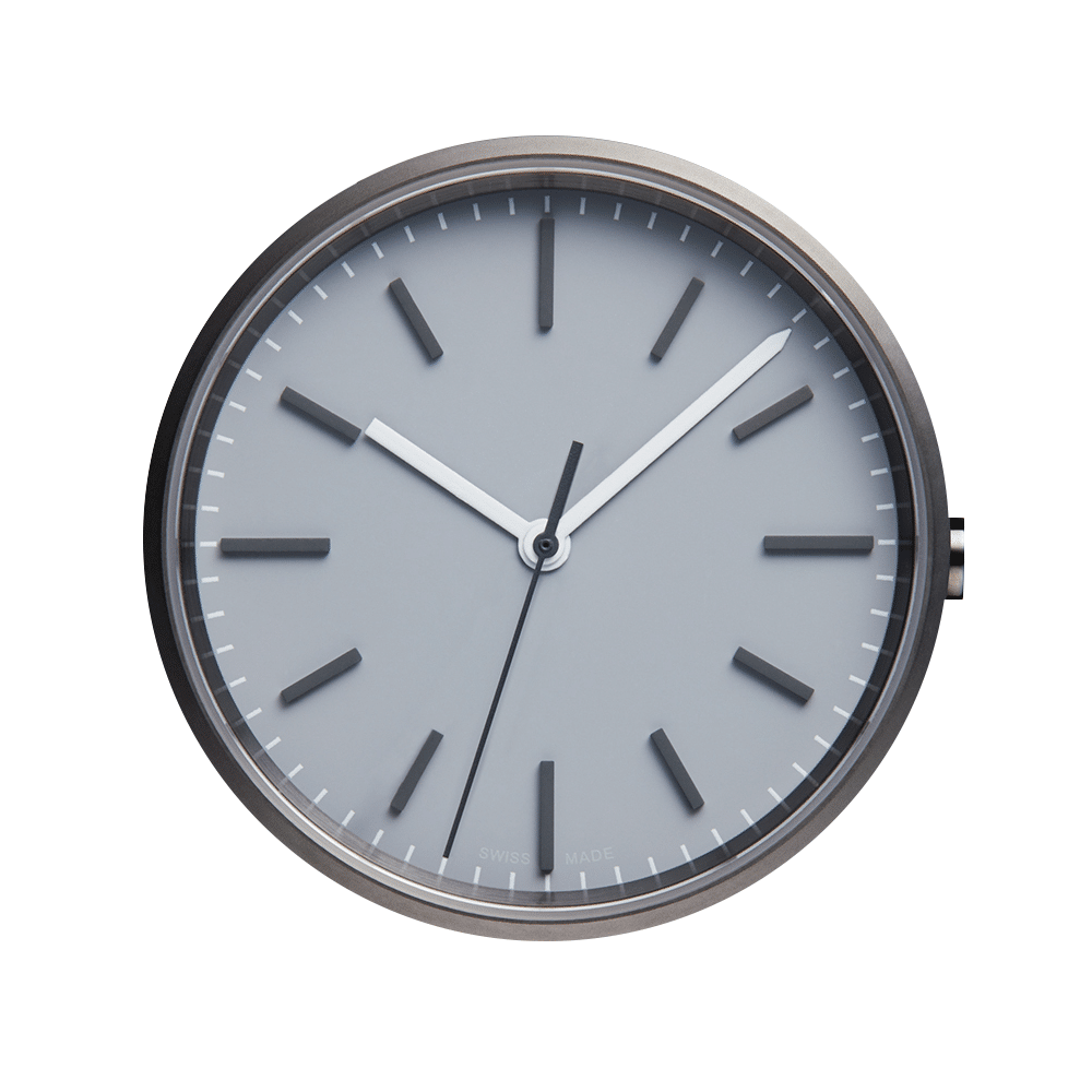 Face35.png M37 PreciDrive three-hand watch in PVD grey - Image 1